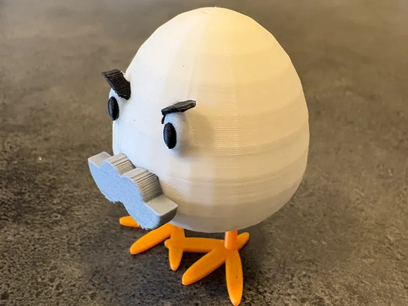 Funny easter man