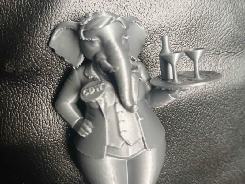 elephant cocktail server