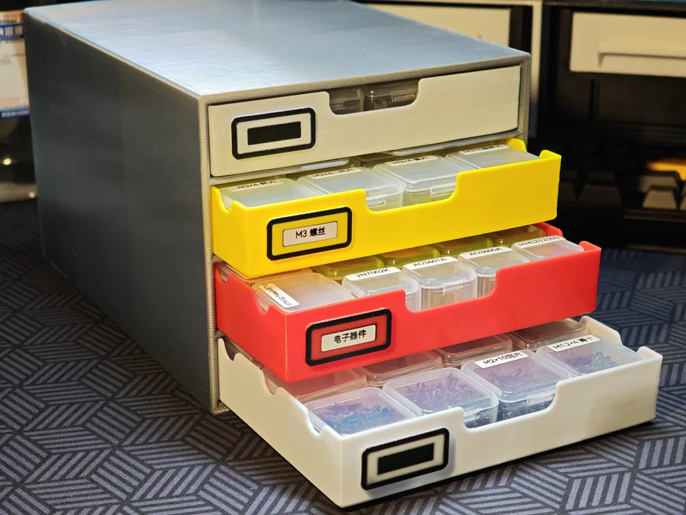 Component Storage Screwfix Screw/Component Storage Drawer Box - Free 3D Print Model - MakerWorld