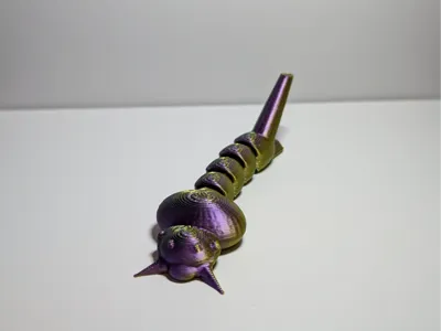 Articulated Mosquito Larva