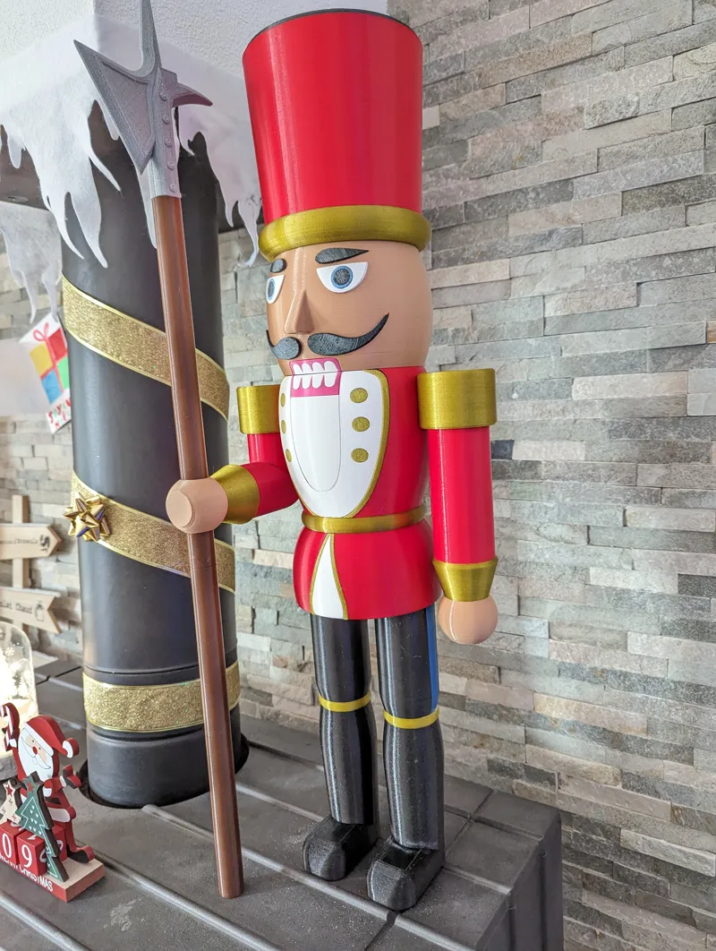 **Nutcracker 80cm - Soldat ANDRÉ ! (functional)**