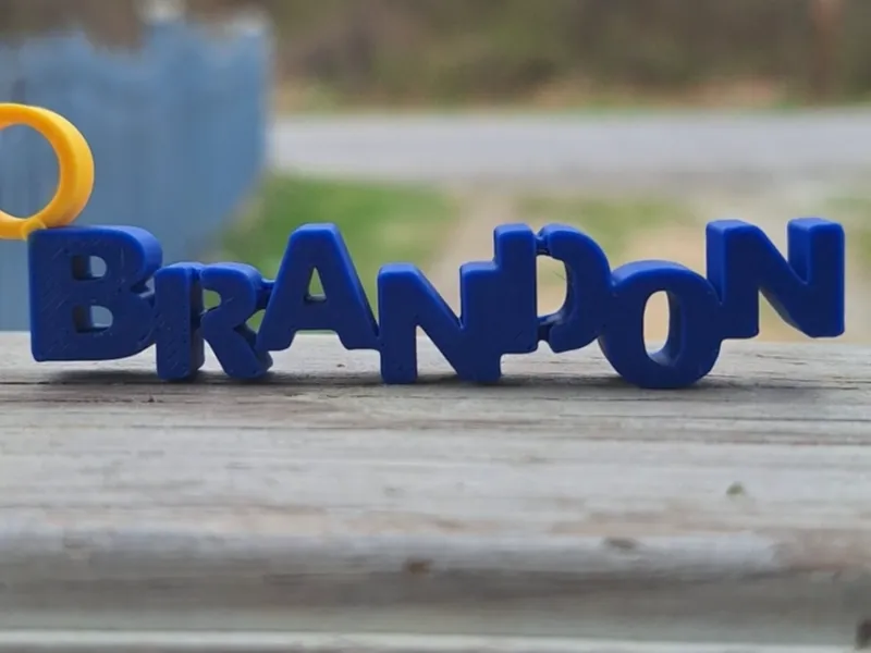 Brandon Keychain