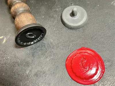 Wax Seal Stamp Mold Fallout Bottle Cap 