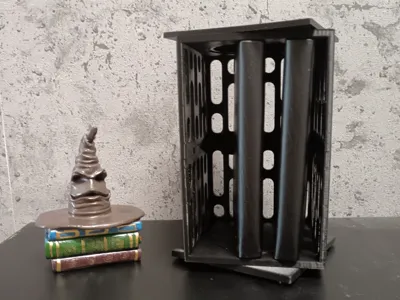 Modular 3D Bookshelf – Stackable & Customizable