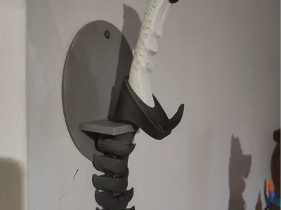 predator razor whip wall mount