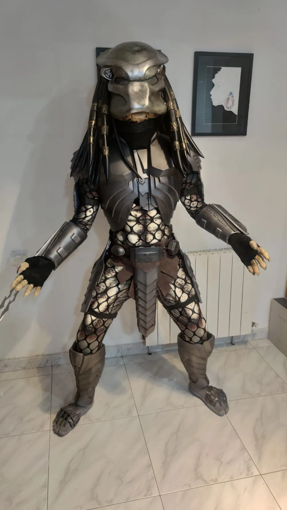 Part 5 of 8. Predator armour set - Thigh Armour - Free 3D Print Model ...