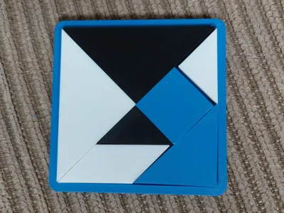 Tangram Square Puzzle ( free to sell)