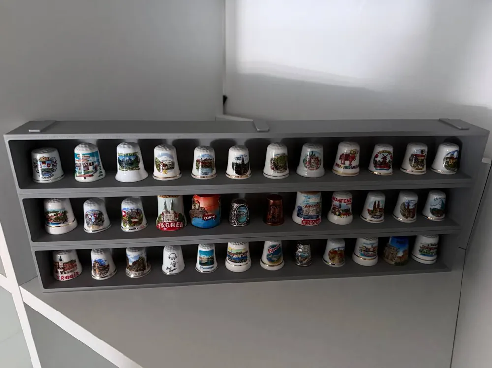 Thumble Rack Stackable Thimble Rack (modular & fusion360) - Free 3D Print Model ...