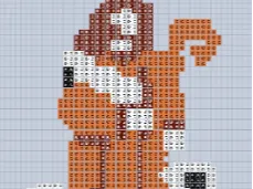 jesus pixal art