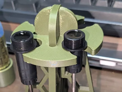 maintenance stand for dumpers of RC Car