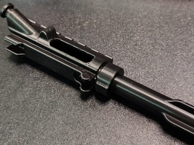 AR-15 / M4 Fidget Upper Receiver & Barrel Mod