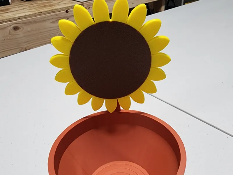 Sunflower Scrub Daddy 