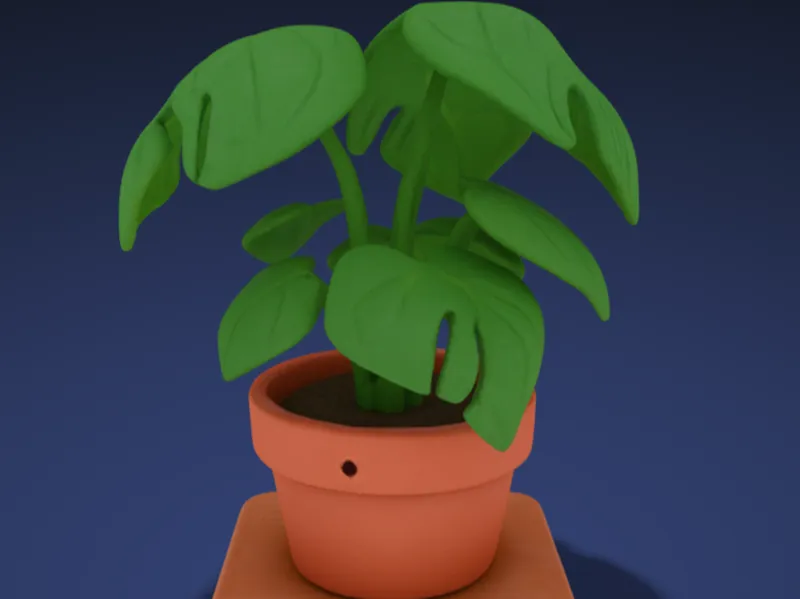 fake monkey plant