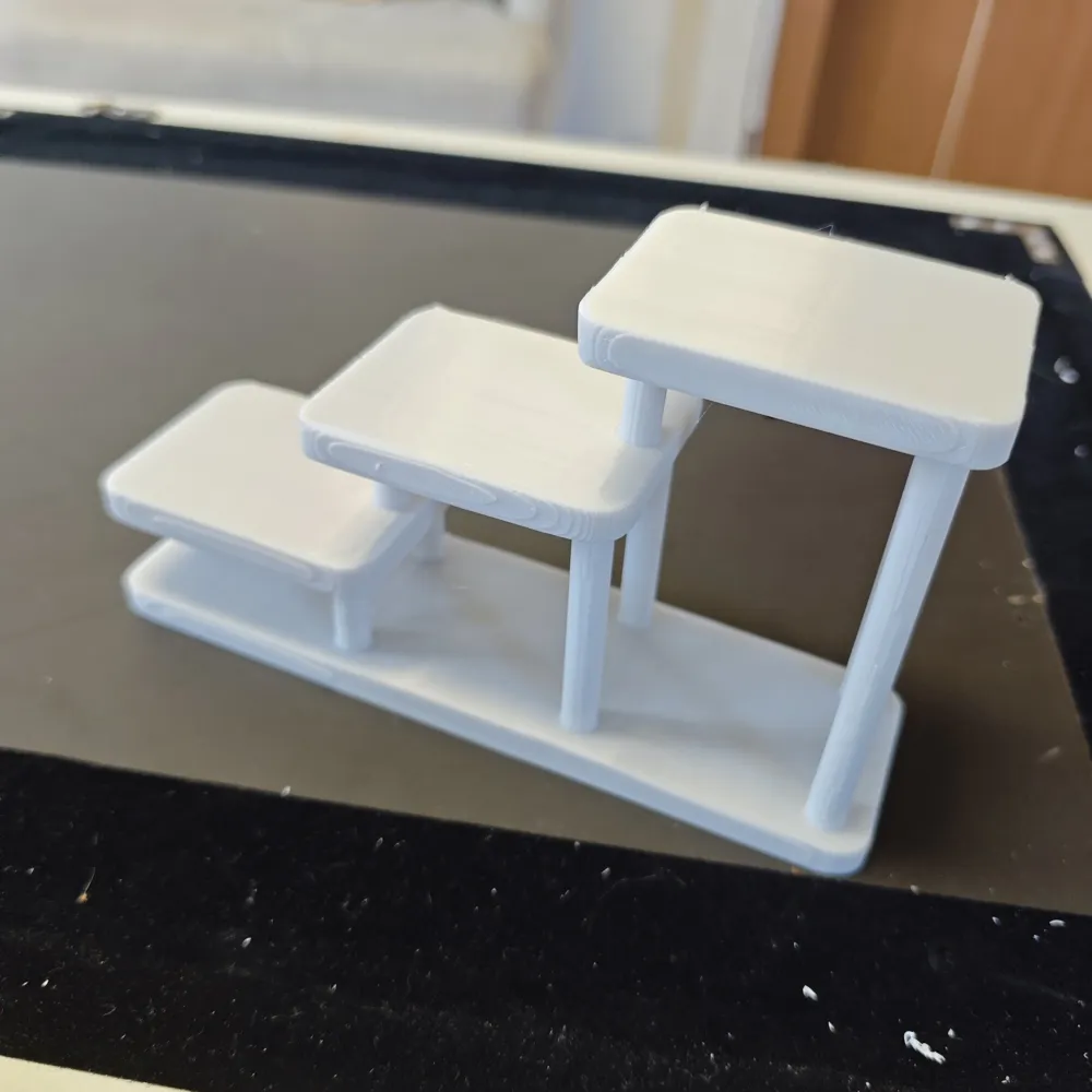 Storage rack display stand storage shelf Print in Place no installation ...