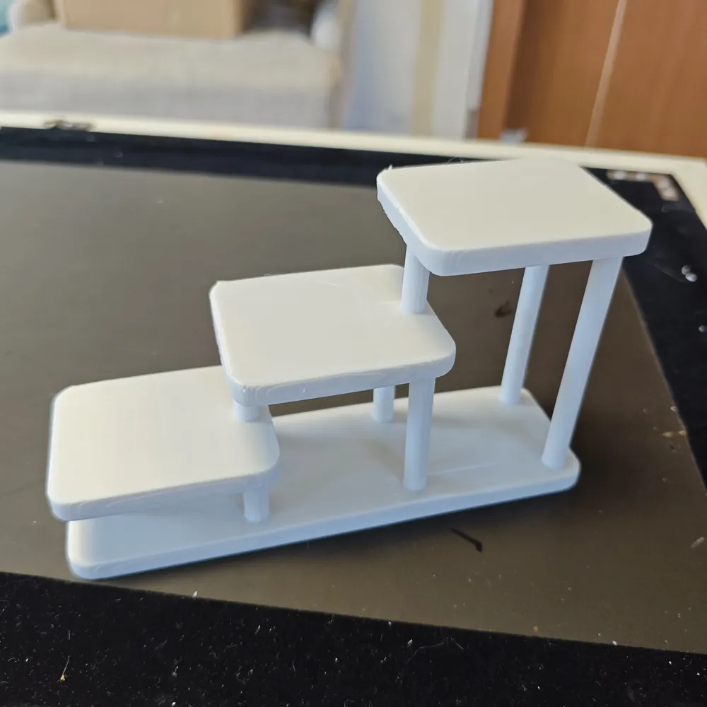 Storage rack display stand storage shelf Print in Place no installation ...