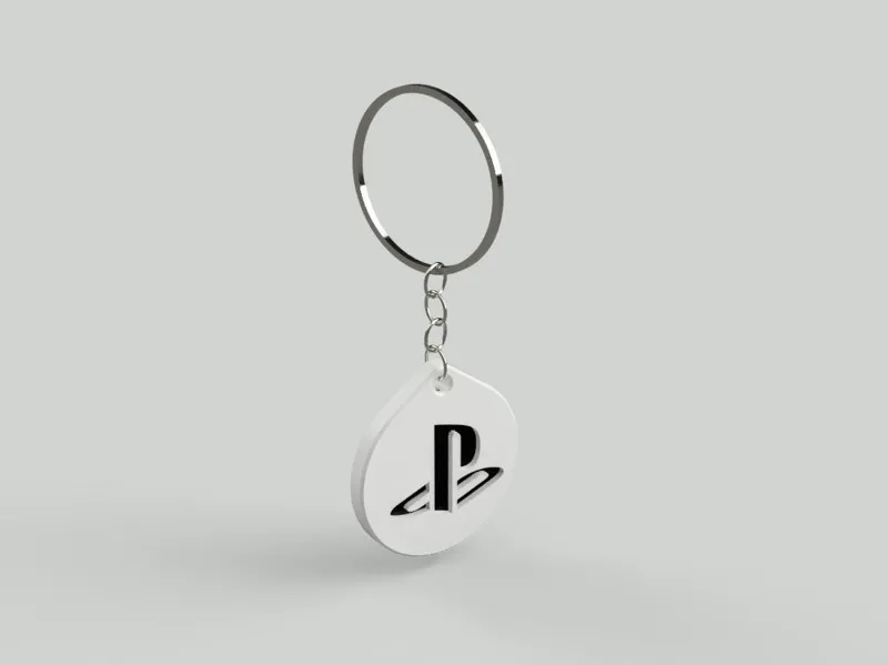 Play Station PS5 keychain