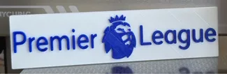 Premier League bar sign for mancave/sports bar