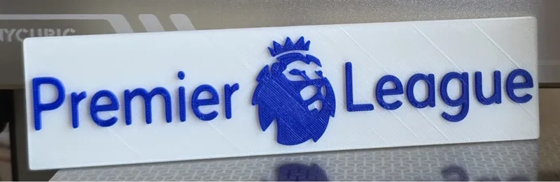 Premier League bar sign for mancave/sports bar