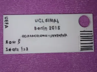 UCL FINAL 2015 keychain