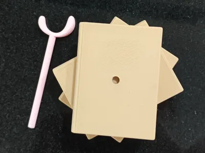 1/12 BJD book stand