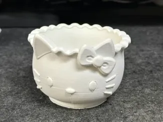 hello kitty 花盆  盆  碗