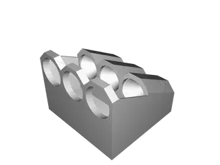 Cattle syringe holder 