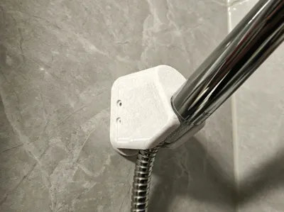 5cm Mounting Hole Shower Head Holder, 45-degree/60-degree Large Angle