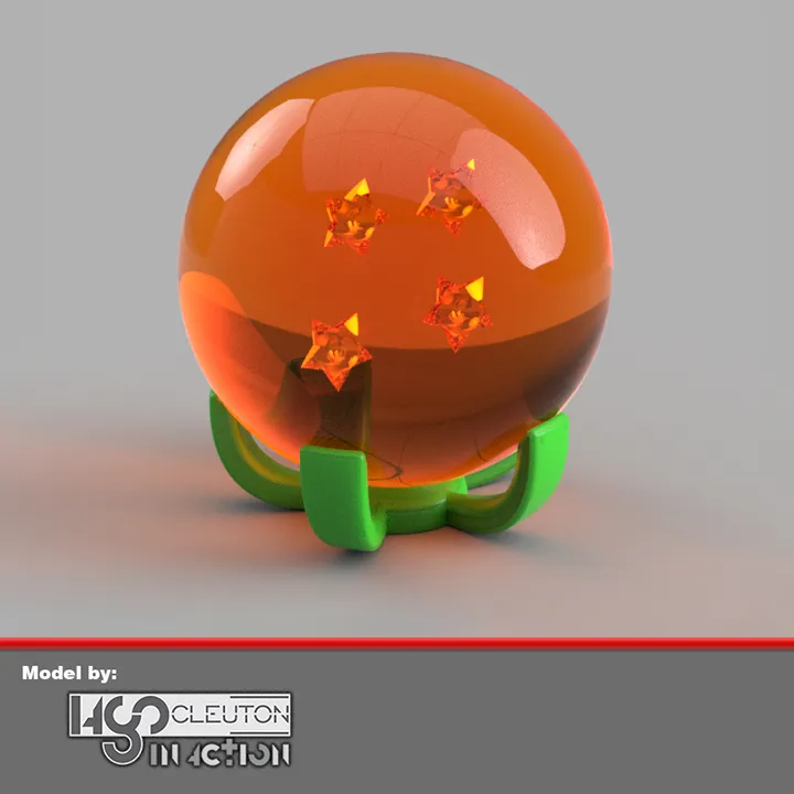 Sphere stand with 5 prongs - Ball Holder - Free 3D Print Model - MakerWorld