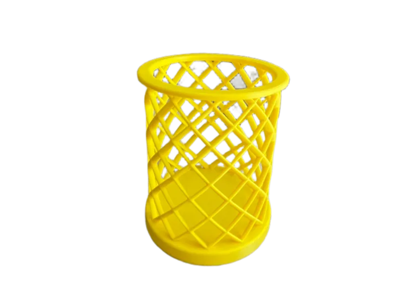 Diamond Mesh Pen Holder