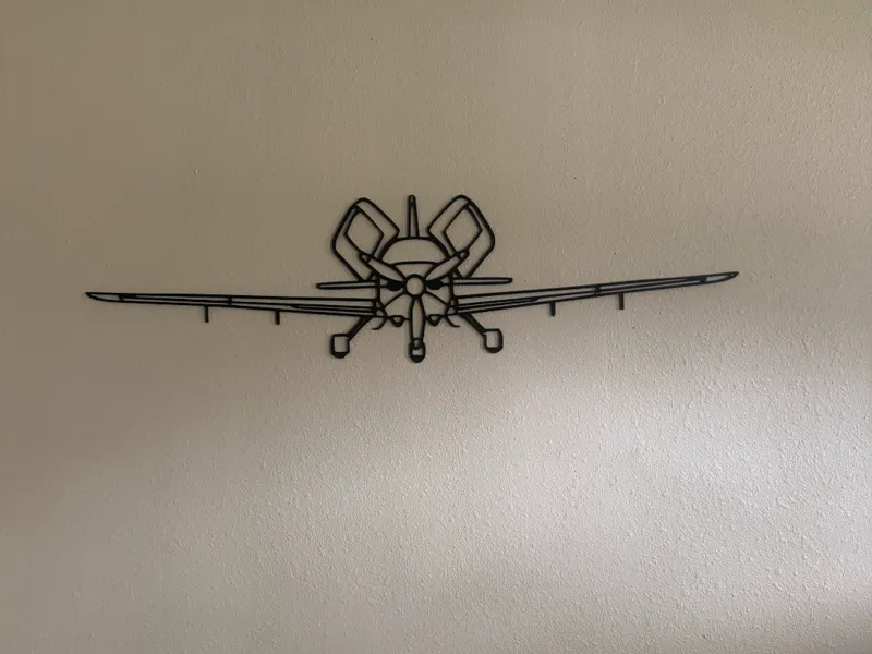 Cirrus SR22 wall art