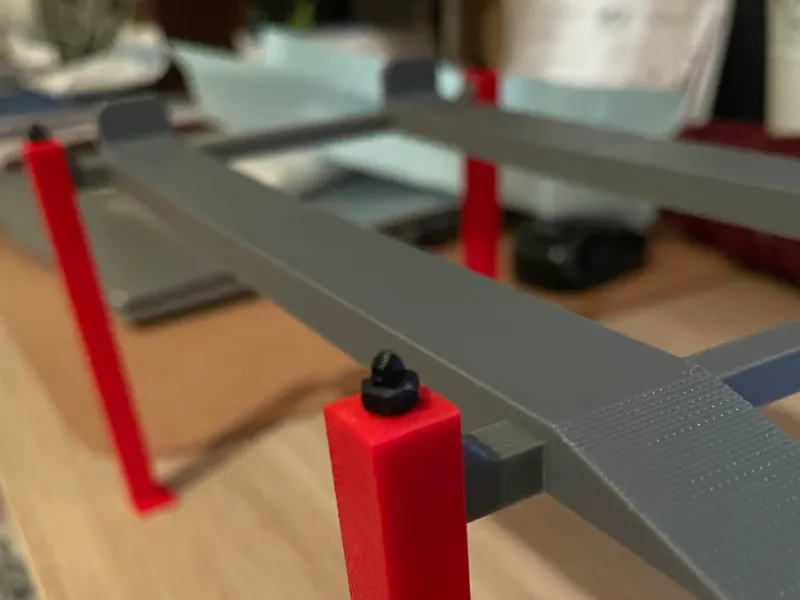 Fausse vis de finition pont 1/18e