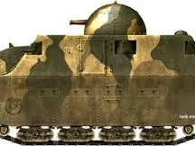 fiat 2000 Italian tank ww1