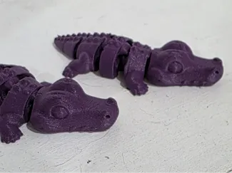 Flexi alligator/straw/pen/pencil topper