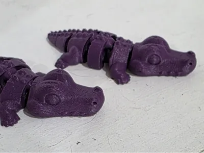 Flexi alligator/straw/pen/pencil topper
