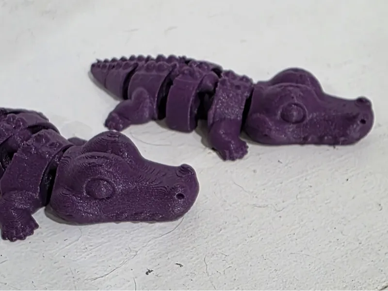 Flexi alligator/straw/pen/pencil topper