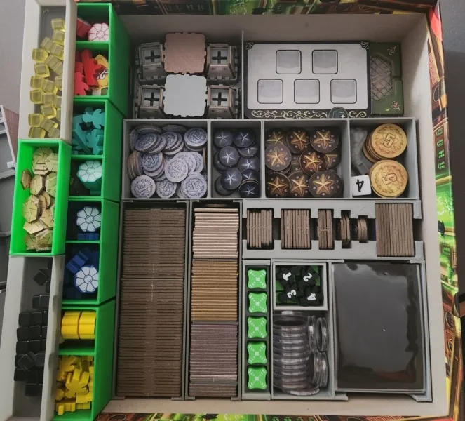 Nucleum Board Game with x2 Expansions and promos 