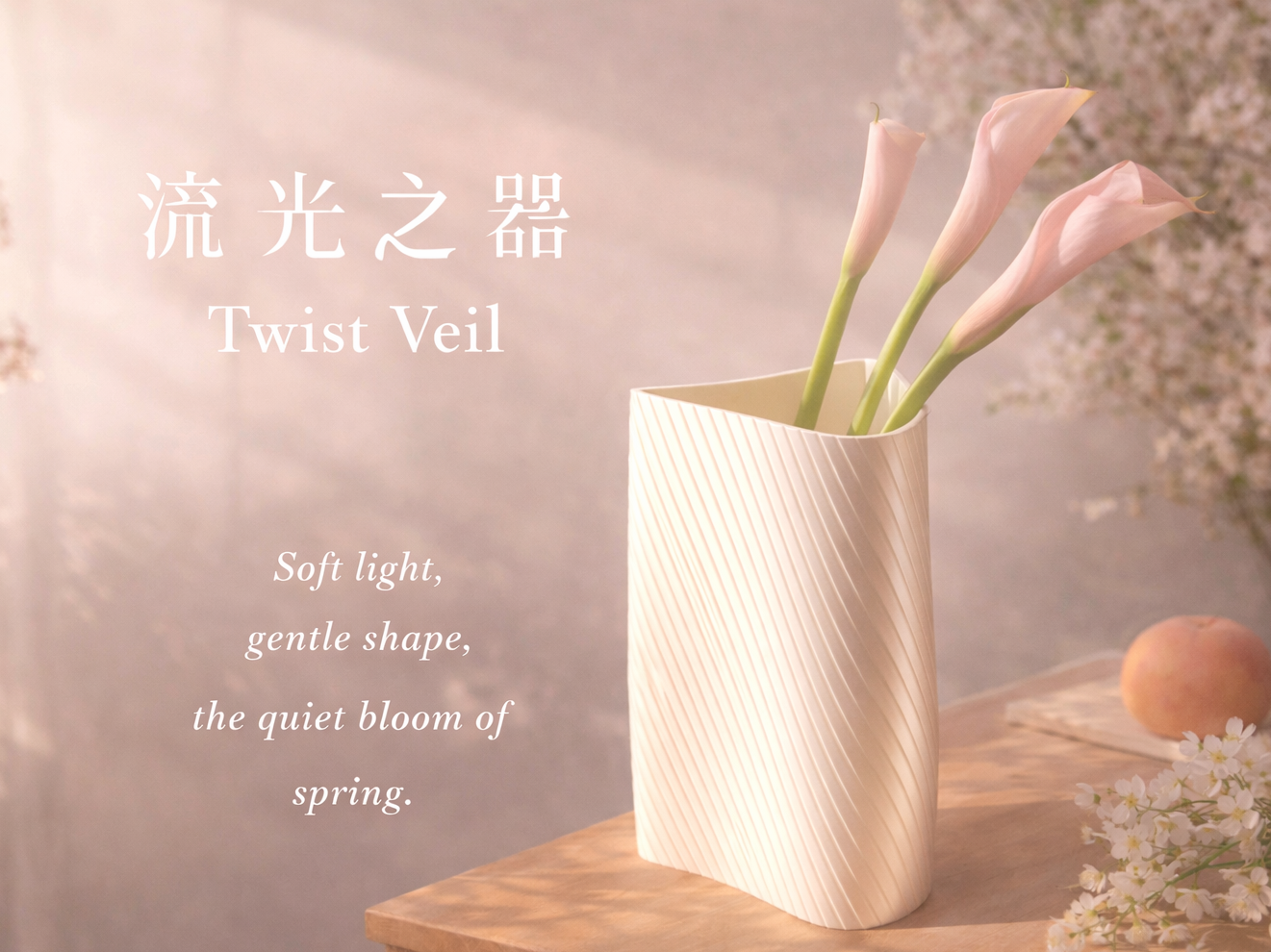 花瓶：流光之器 · Twist Veil 丝绸质地不漏水