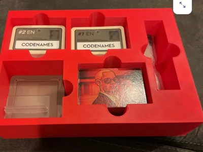 Codenames card holder