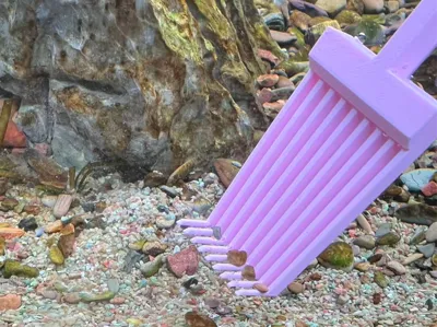 Aquarium Substrate Rake Sand Leveler (Extended)