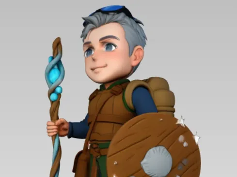 human druid Eld