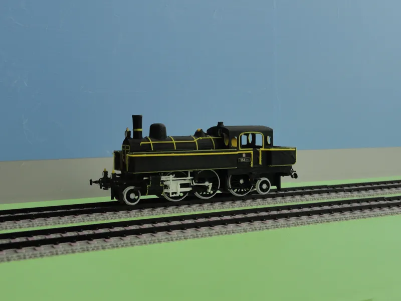 Steam Locomotive 354.0 ČSD (Všudybylka) H0