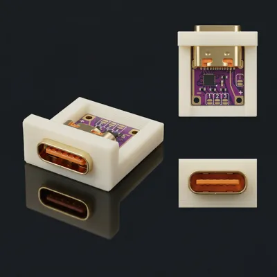 USB Type-C Power Trigger Mount / Holder