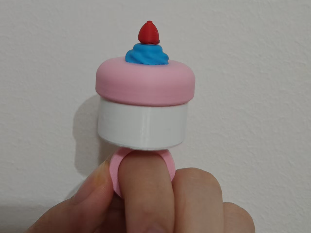 蛋糕盒戒指可装戒指