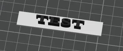 A really simple test file
