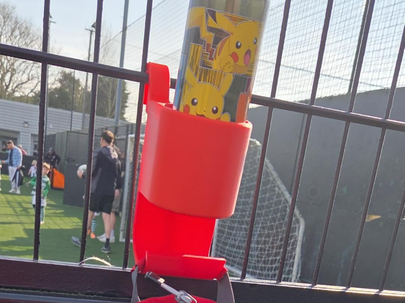 Fence Hook Bottle Holder with Bag Hook