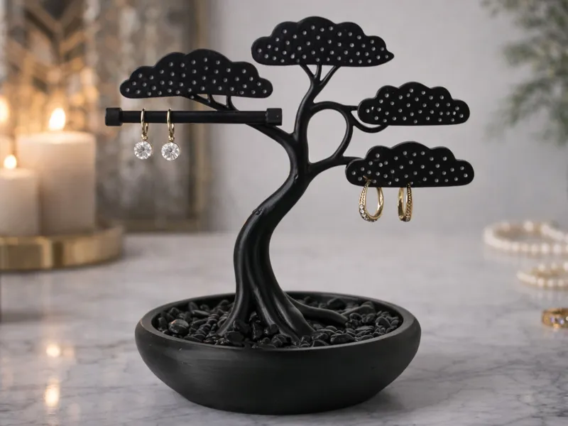 Bonsai Jewelry Stand - Botanical Organizer Tray