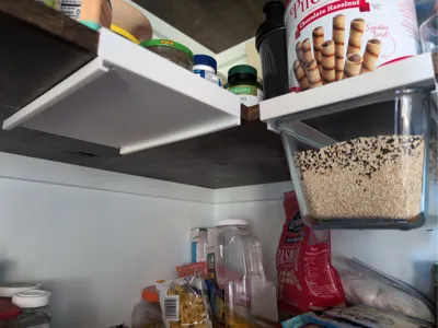 Shelf Hanger for IKEA 365+ food containers
