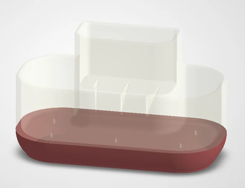 PLANTER WITH DRIP TRAY - Free 3D Print Model - MakerWorld