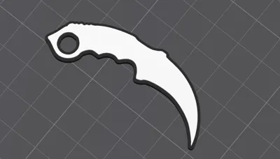 Karambit Keychain