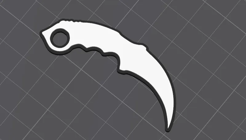 Karambit Keychain